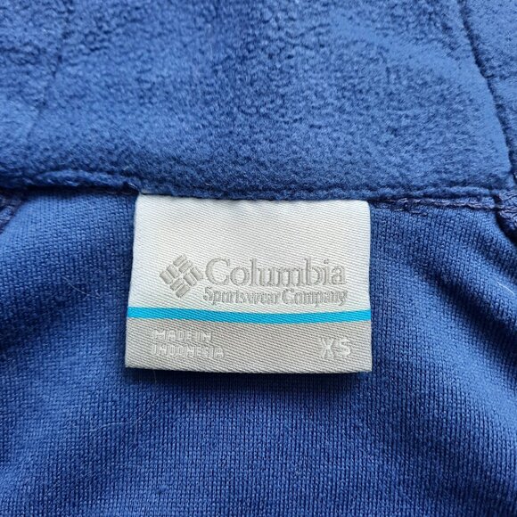 Blue Columbia lightweight fleece pullover XS - Picture 10 of 12